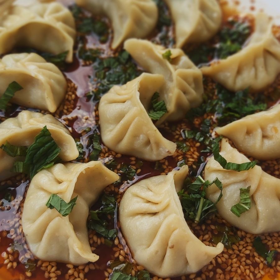 Peri Peri Momos — Sewaro Momo